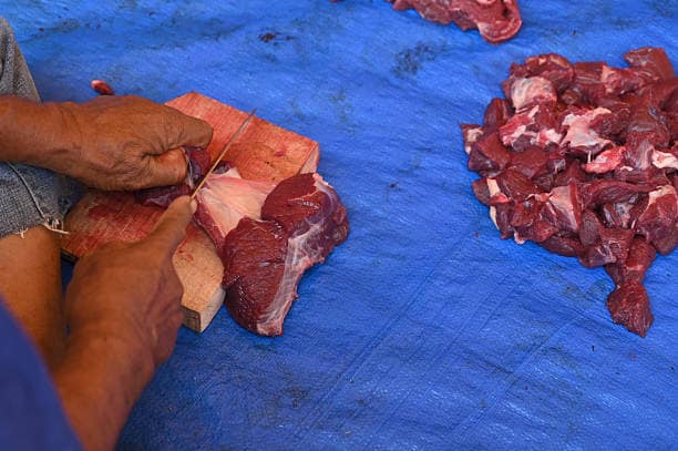 تصویر 4 از گوشت گوسفندی چرخ شده برای انواع کتلت خانگی